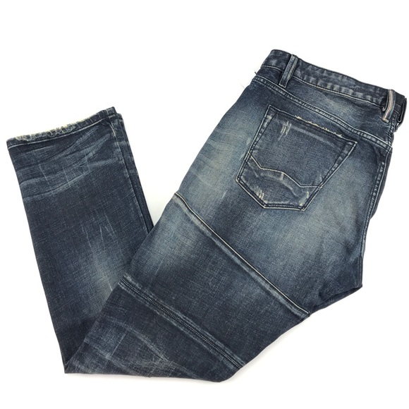 🔴SOLD Cult of Individuality Mens Rocker Moto Jean - Picture 2 of 8